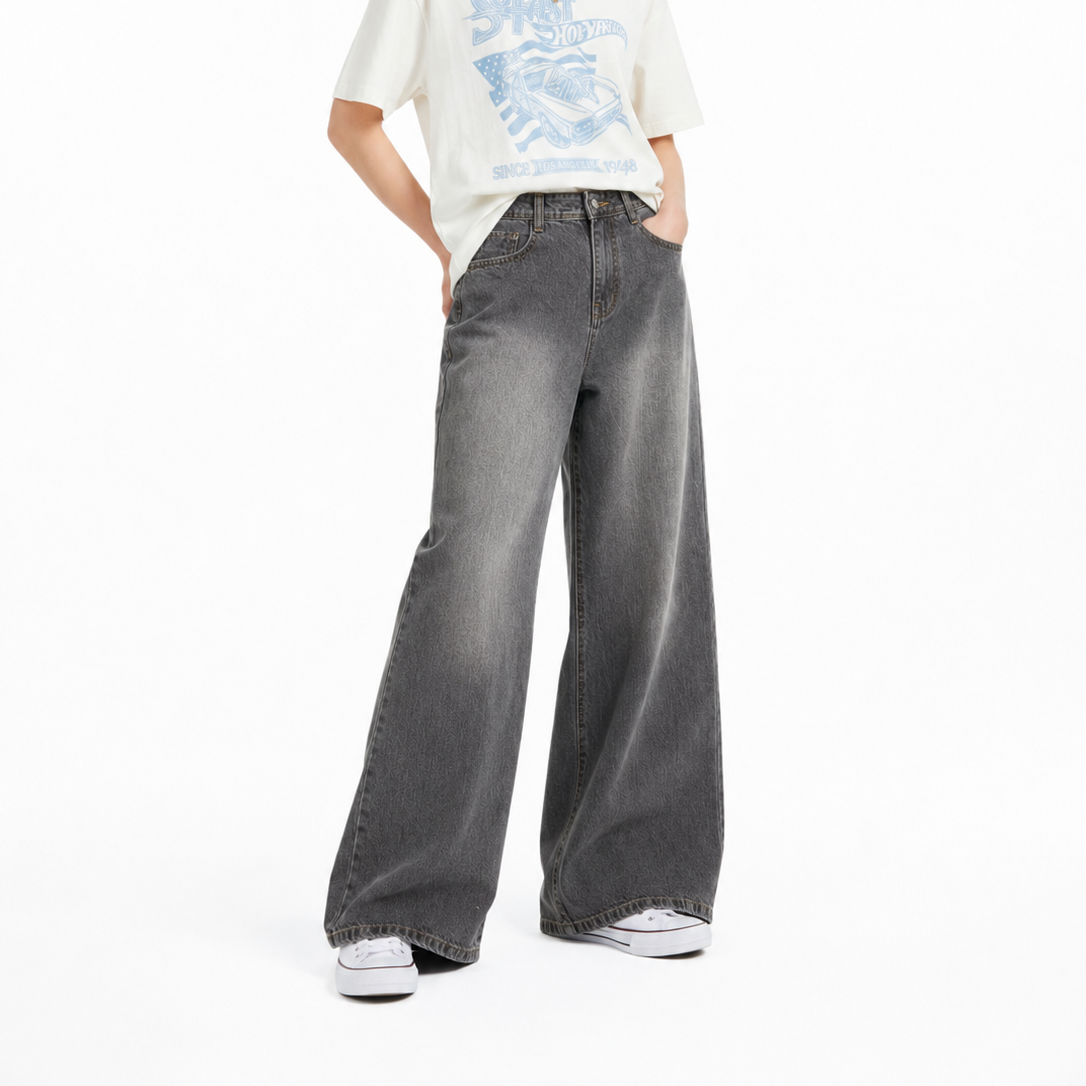 WOMEN WIDE LEG -SPRAY (20158)