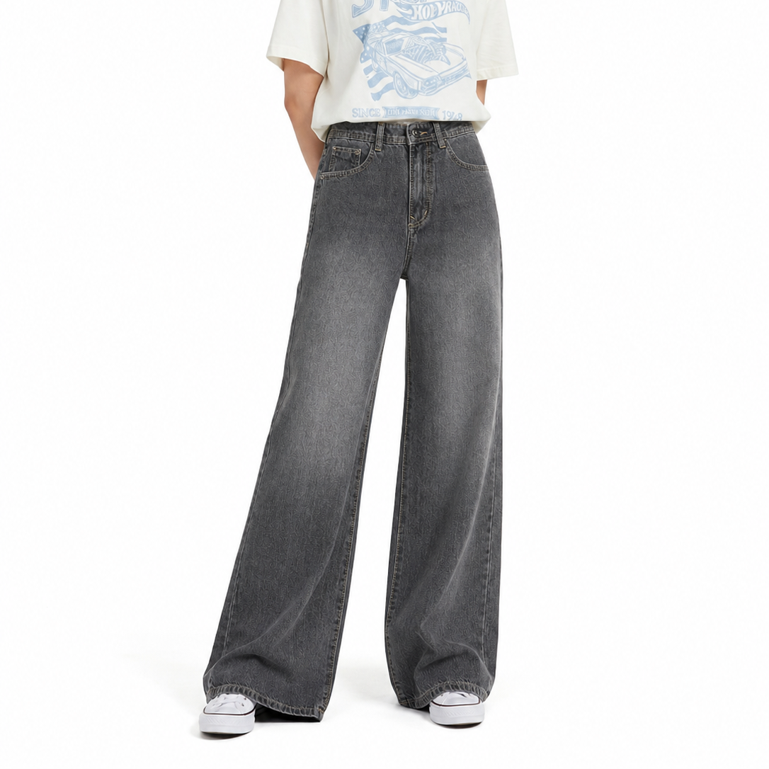 WOMEN WIDE LEG -SPRAY (20158)