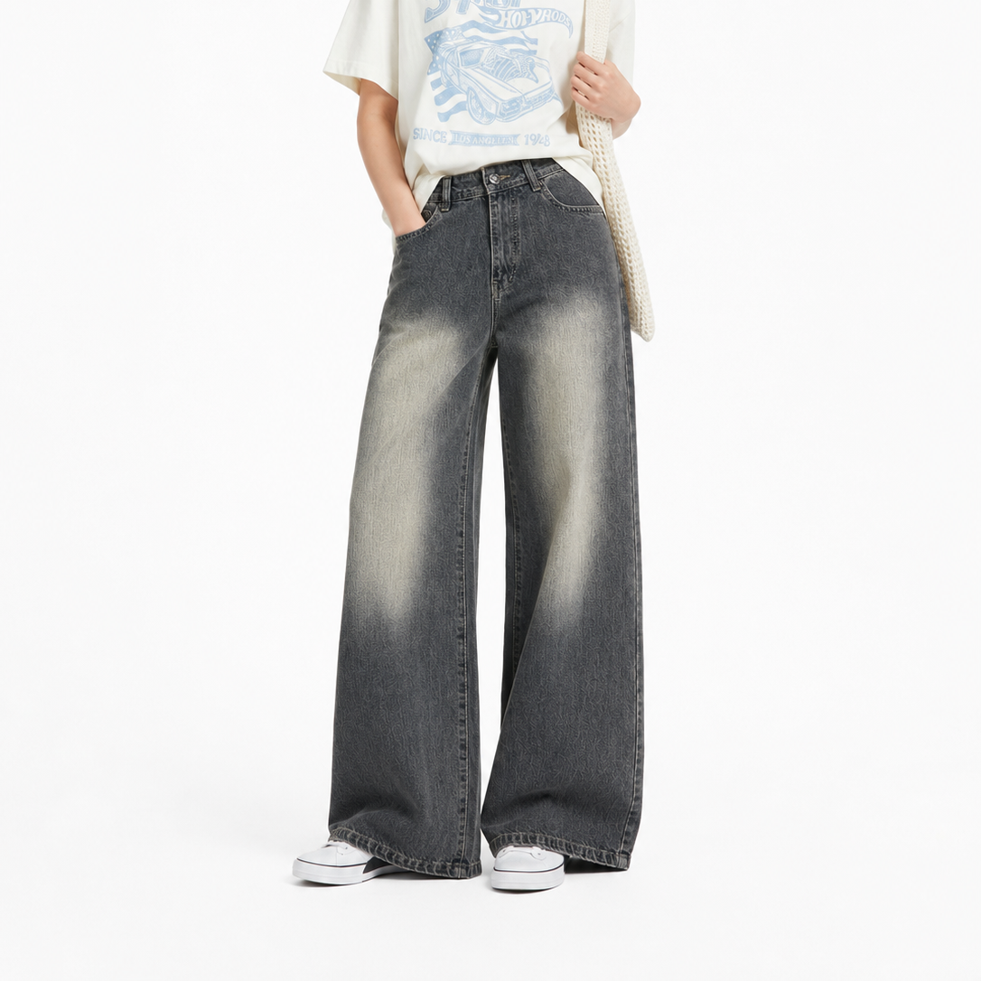 WOMEN WIDE LEG -SPRAY (20158)