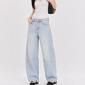 Women’s Panel Barrel Fit Jeans