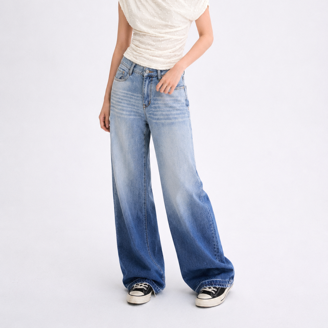 Ombre Women’s Wide-Leg Jeans