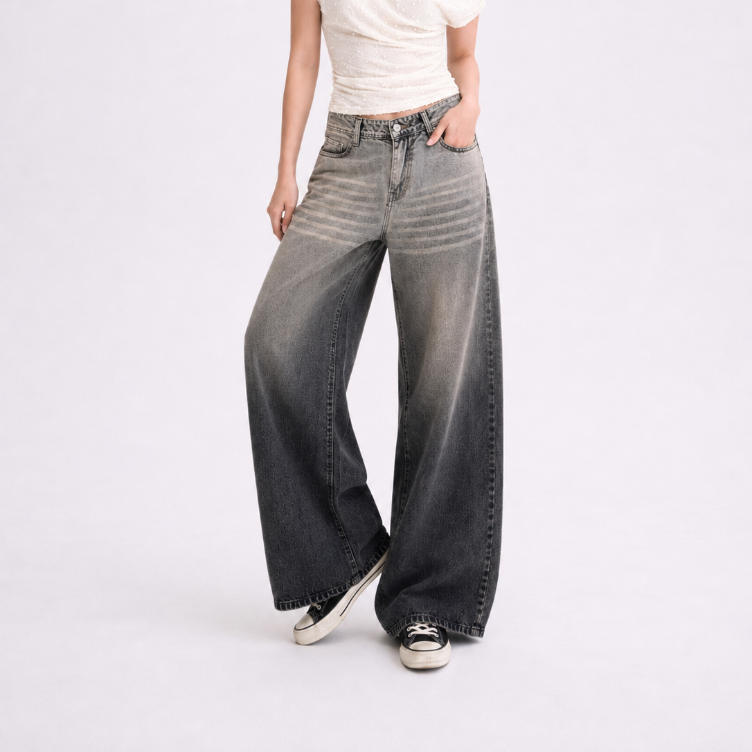 Ombre Women’s Wide-Leg Jeans