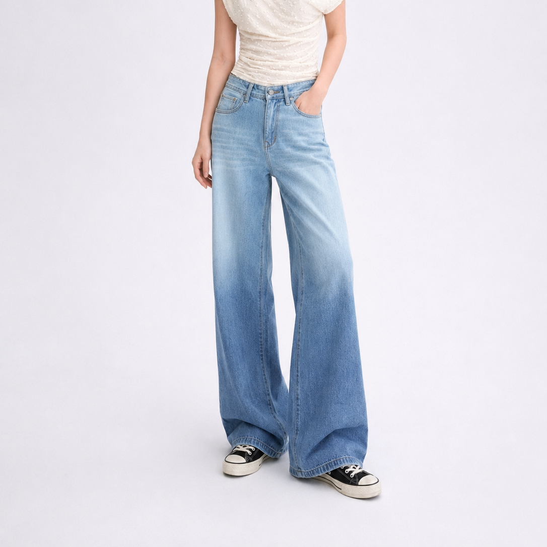 Ombre Women’s Wide-Leg Jeans