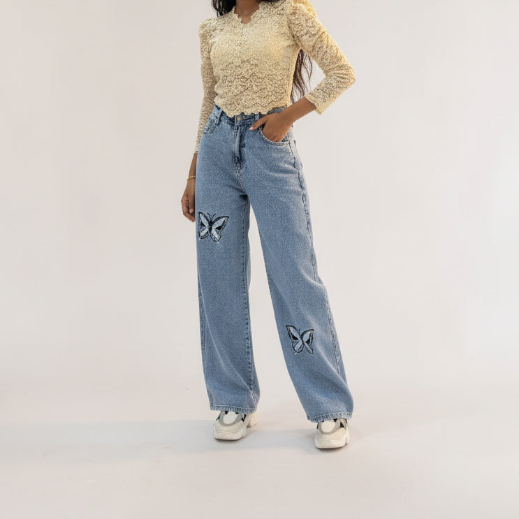 Women Flutter-By Jeans